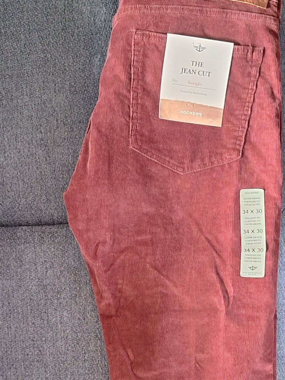 Men's Corduroy Docker's Pants